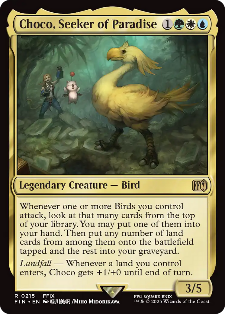 Choco, Seeker of Paradise [FINAL FANTASY] | Tabernacle Games