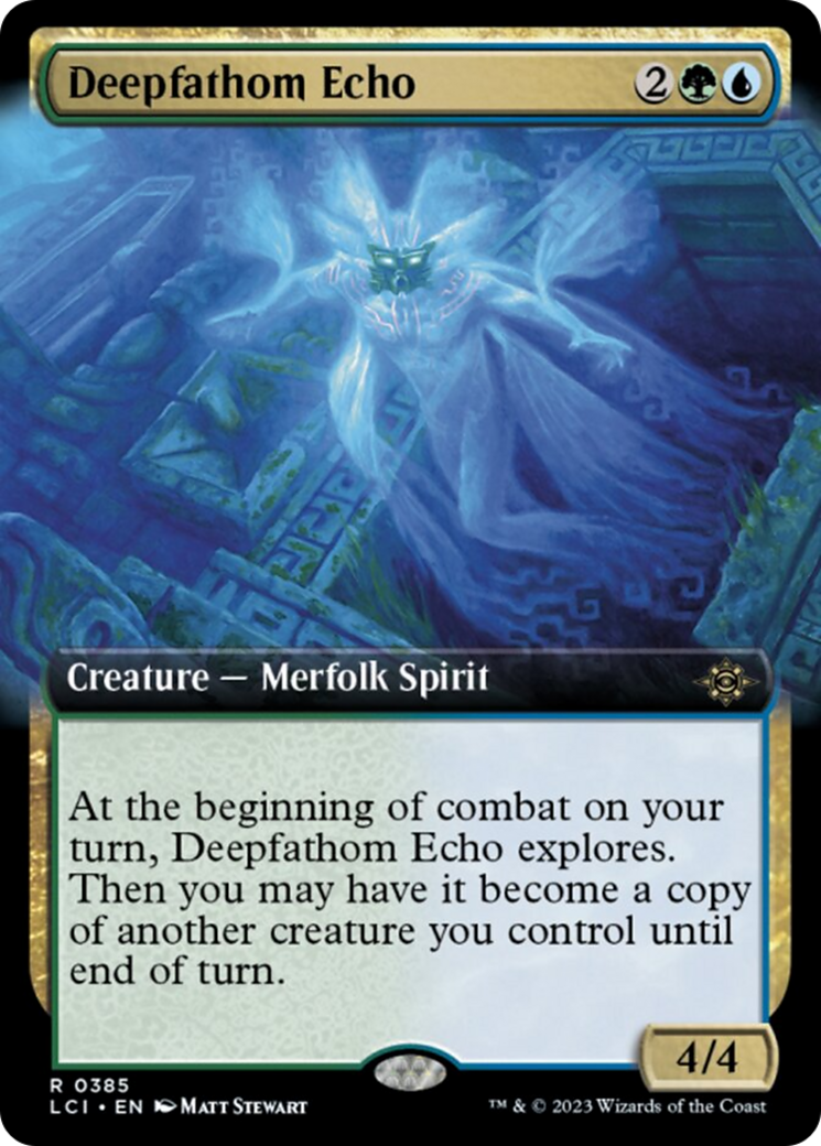 Deepfathom Echo (Extended Art) [The Lost Caverns of Ixalan] | Tabernacle Games