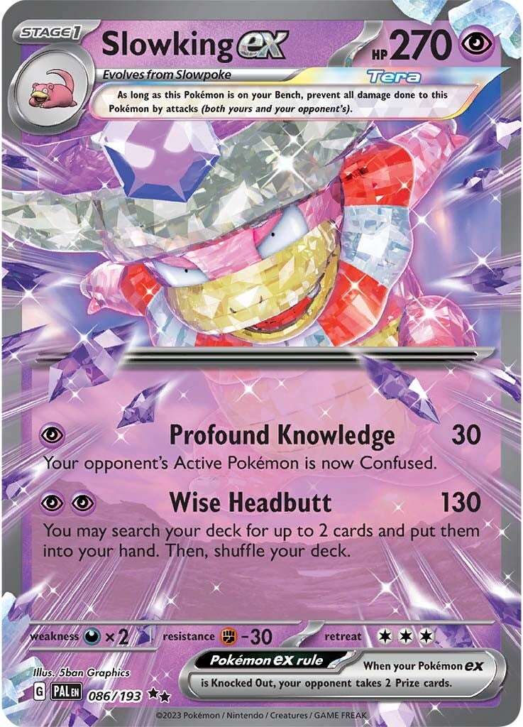 Slowking ex (086/193) [Scarlet & Violet: Paldea Evolved] | Tabernacle Games