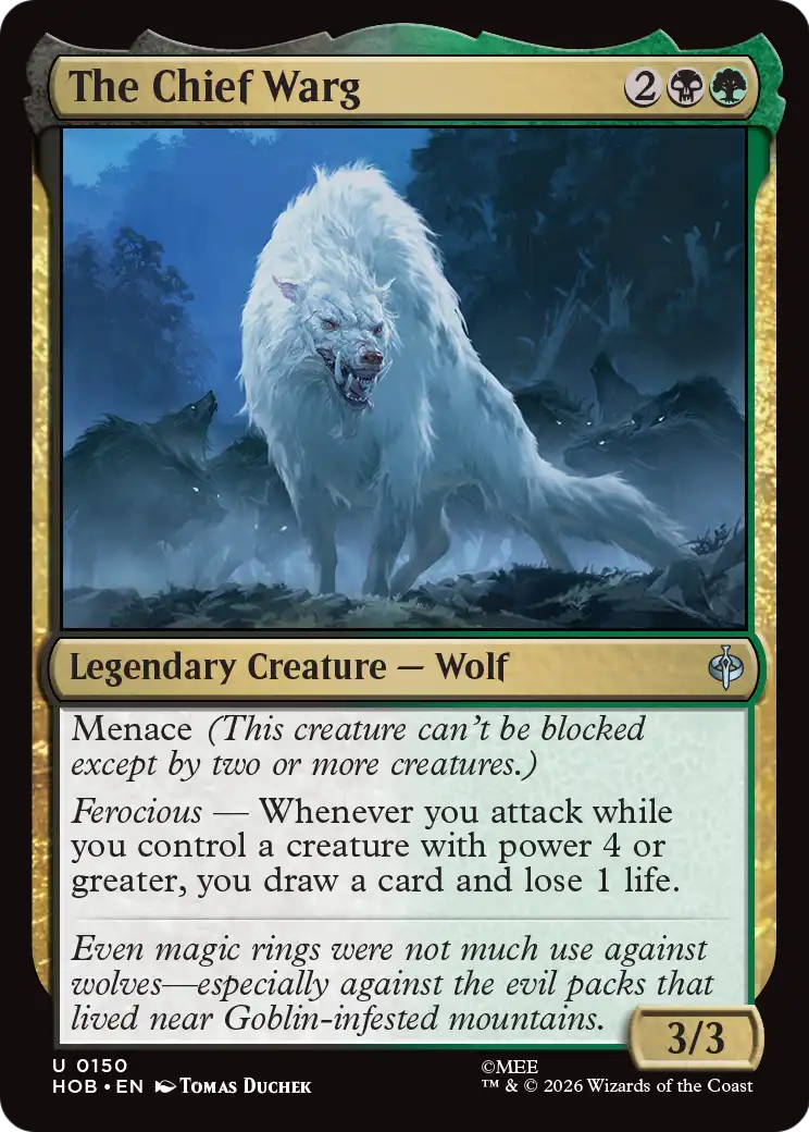 The Chief Warg [The Hobbit] | Tabernacle Games