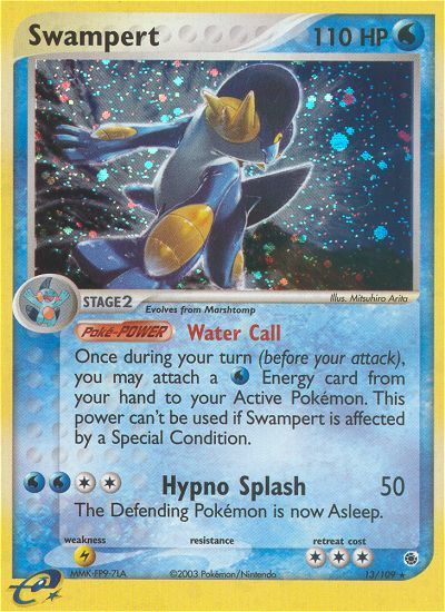 Swampert (13/109) [EX: Ruby & Sapphire] | Tabernacle Games