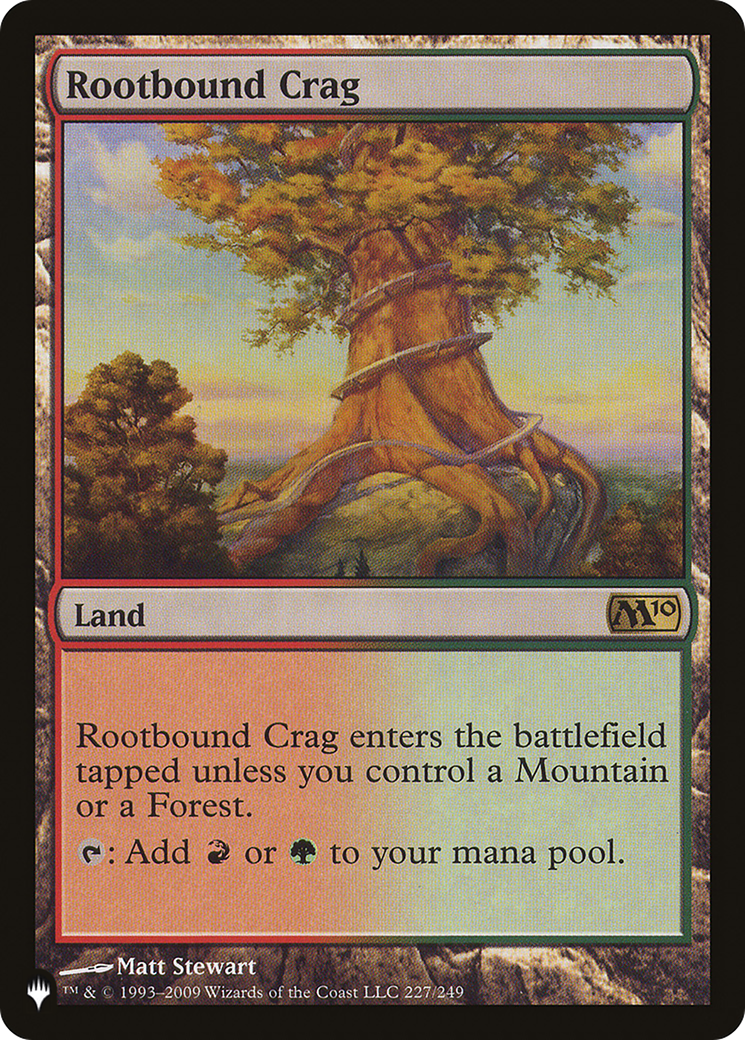 Rootbound Crag [The List] | Tabernacle Games