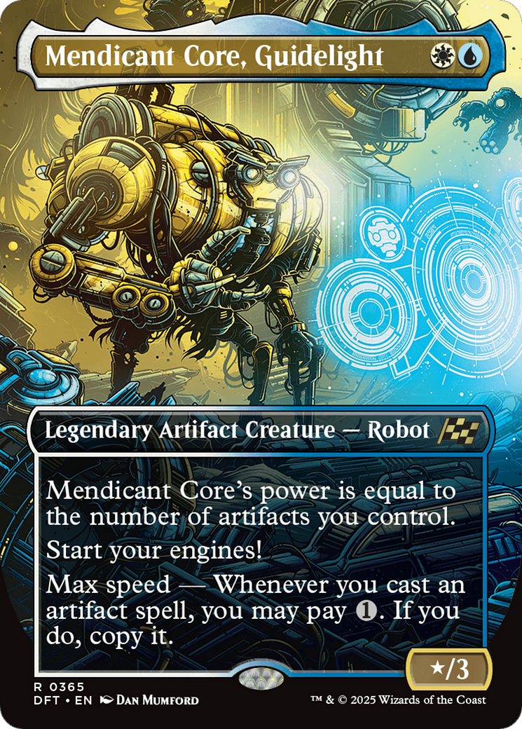 Mendicant Core, Guidelight (Borderless) [Aetherdrift] | Tabernacle Games