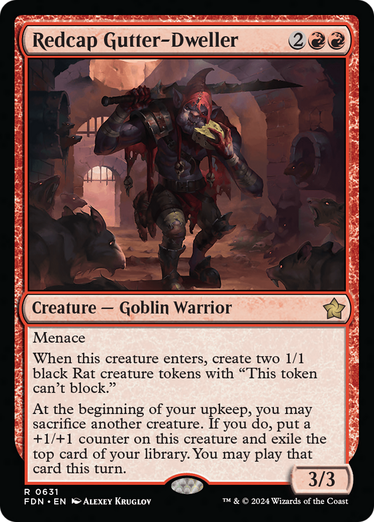 Redcap Gutter-Dweller [Foundations] | Tabernacle Games