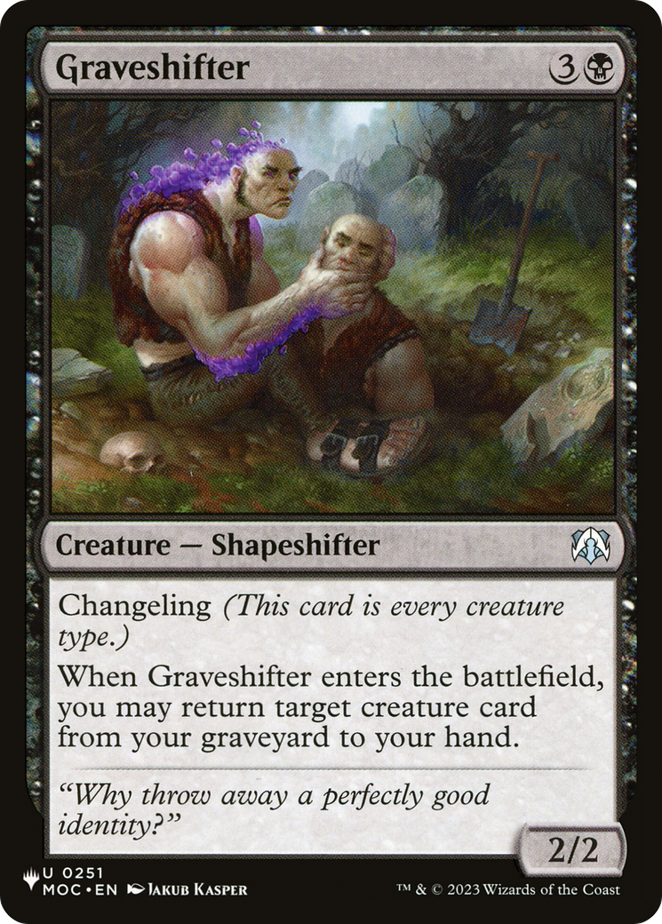Graveshifter [The List] | Tabernacle Games