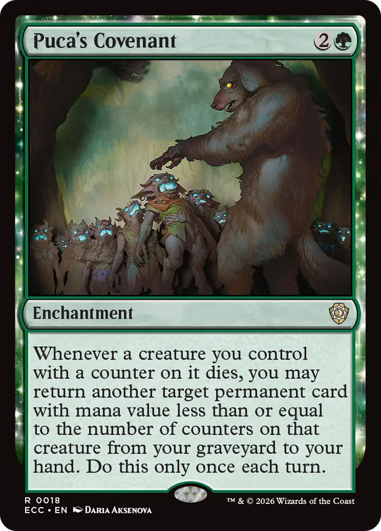 Puca's Covenant [Lorwyn Eclipsed Commander] | Tabernacle Games