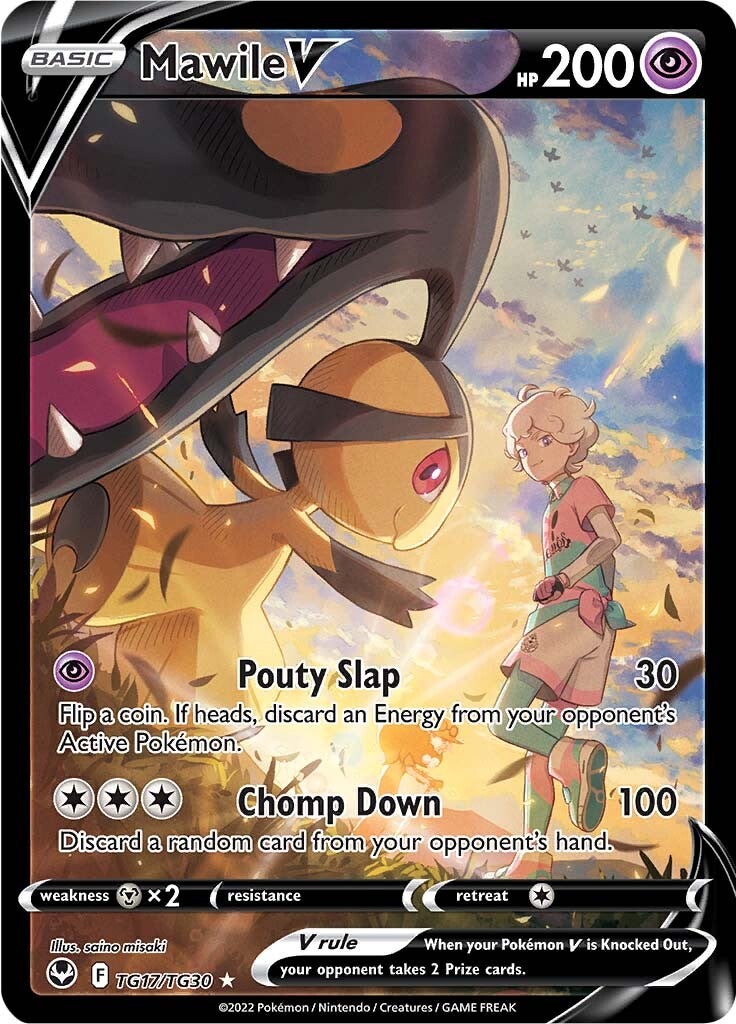 Mawile V (TG17/TG30) [Sword & Shield: Silver Tempest] | Tabernacle Games