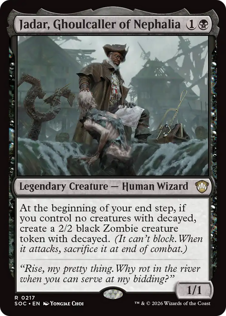 Jadar, Ghoulcaller of Nephalia [Secrets of Strixhaven Commander] | Tabernacle Games