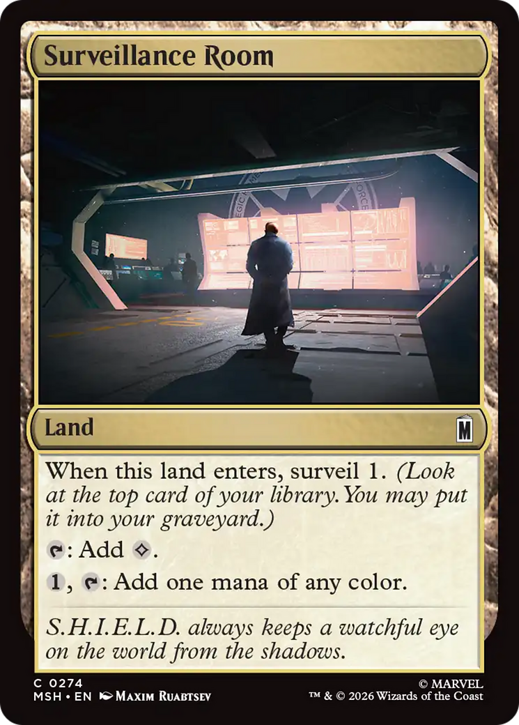 Surveillance Room [Marvel Super Heroes] | Tabernacle Games