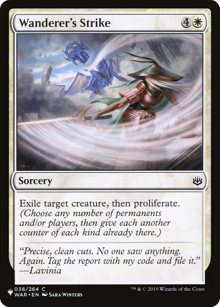Wanderer's Strike [The List] | Tabernacle Games