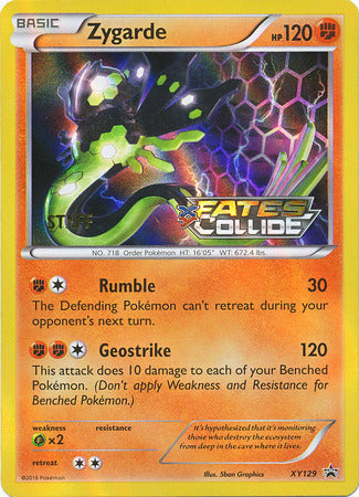 Zygarde (XY129) (Staff) [XY: Black Star Promos] | Tabernacle Games