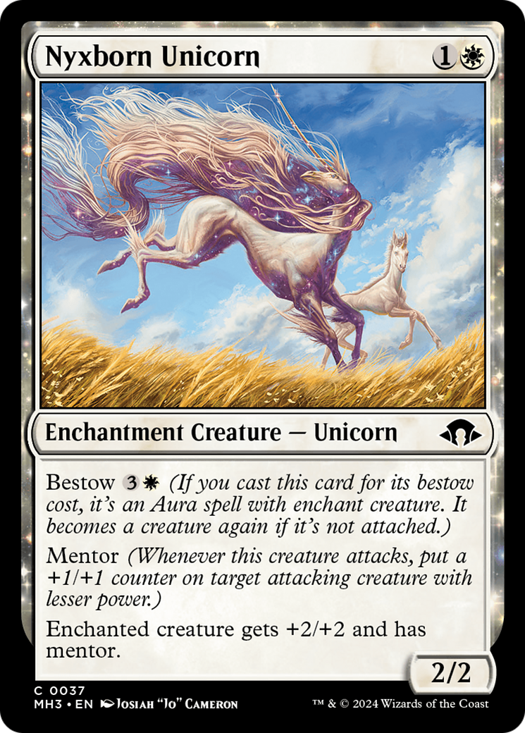 Nyxborn Unicorn [Modern Horizons 3] | Tabernacle Games