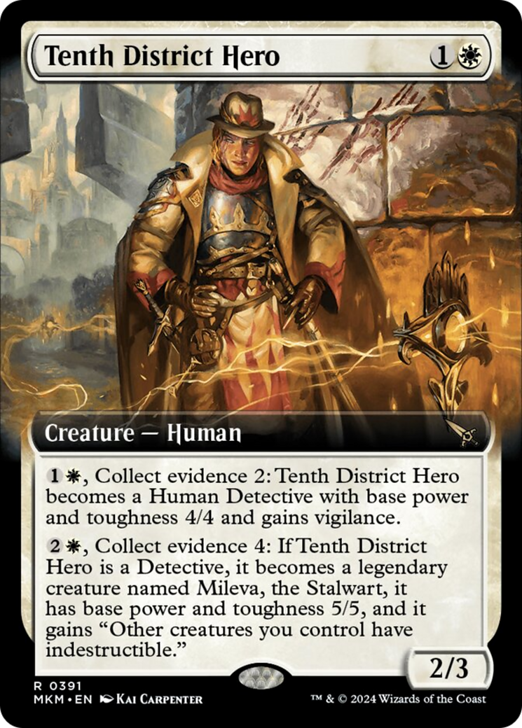 Tenth District Hero (Extended Art) [Murders at Karlov Manor] | Tabernacle Games