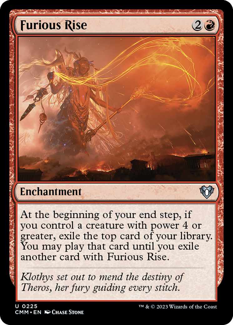 Furious Rise [Commander Masters] | Tabernacle Games