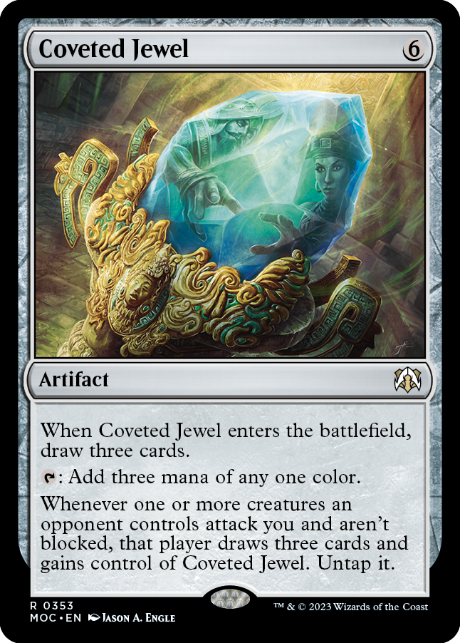 Coveted Jewel [March of the Machine Commander] | Tabernacle Games