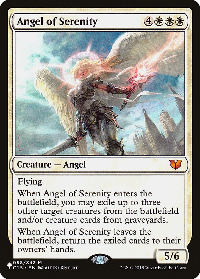 Angel of Serenity [The List] | Tabernacle Games