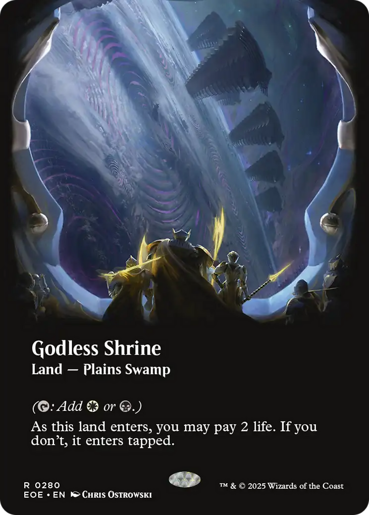 Godless Shrine (Borderless) [Edge of Eternities] | Tabernacle Games