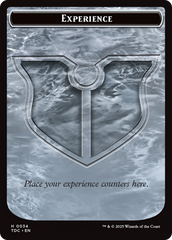 Experience // Treasure Double-Sided Token [Tarkir: Dragonstorm Commander Tokens] | Tabernacle Games