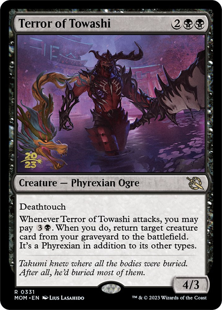 Terror of Towashi [March of the Machine Prerelease Promos] | Tabernacle Games