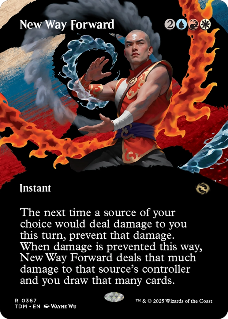 New Way Forward (Borderless) [Tarkir: Dragonstorm] | Tabernacle Games