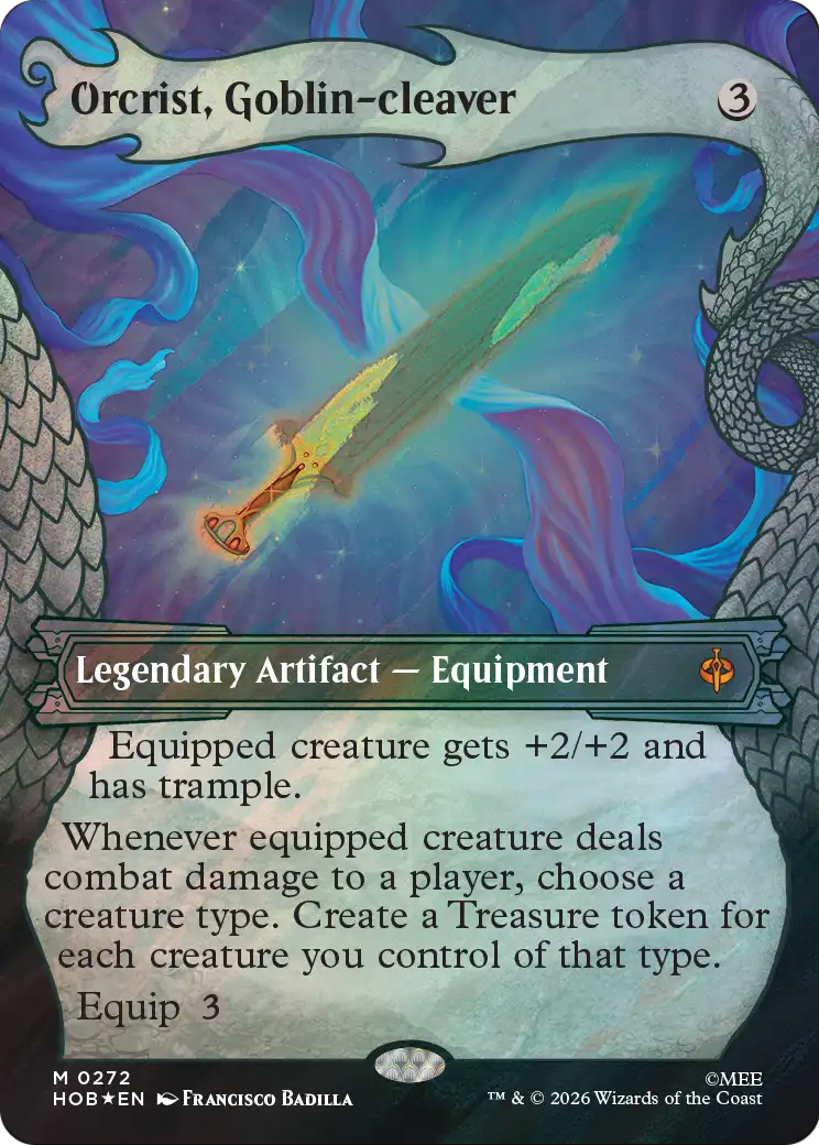 Orcrist, Goblin-cleaver (Showcase) (Surge Foil) [The Hobbit] | Tabernacle Games