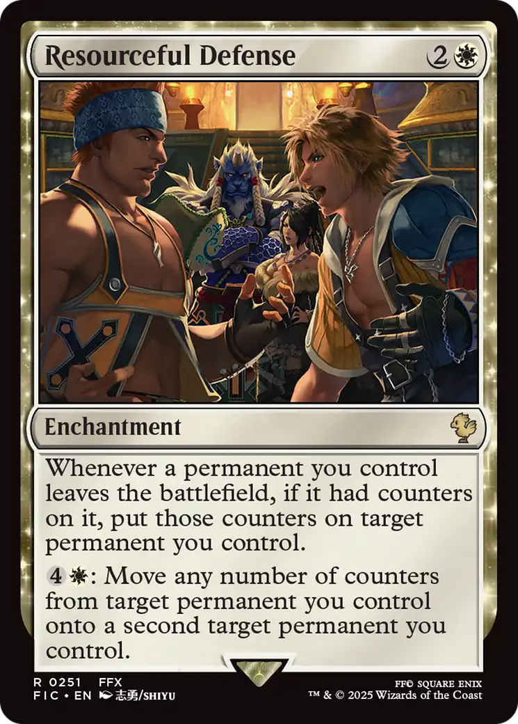 Resourceful Defense [FINAL FANTASY Commander] | Tabernacle Games