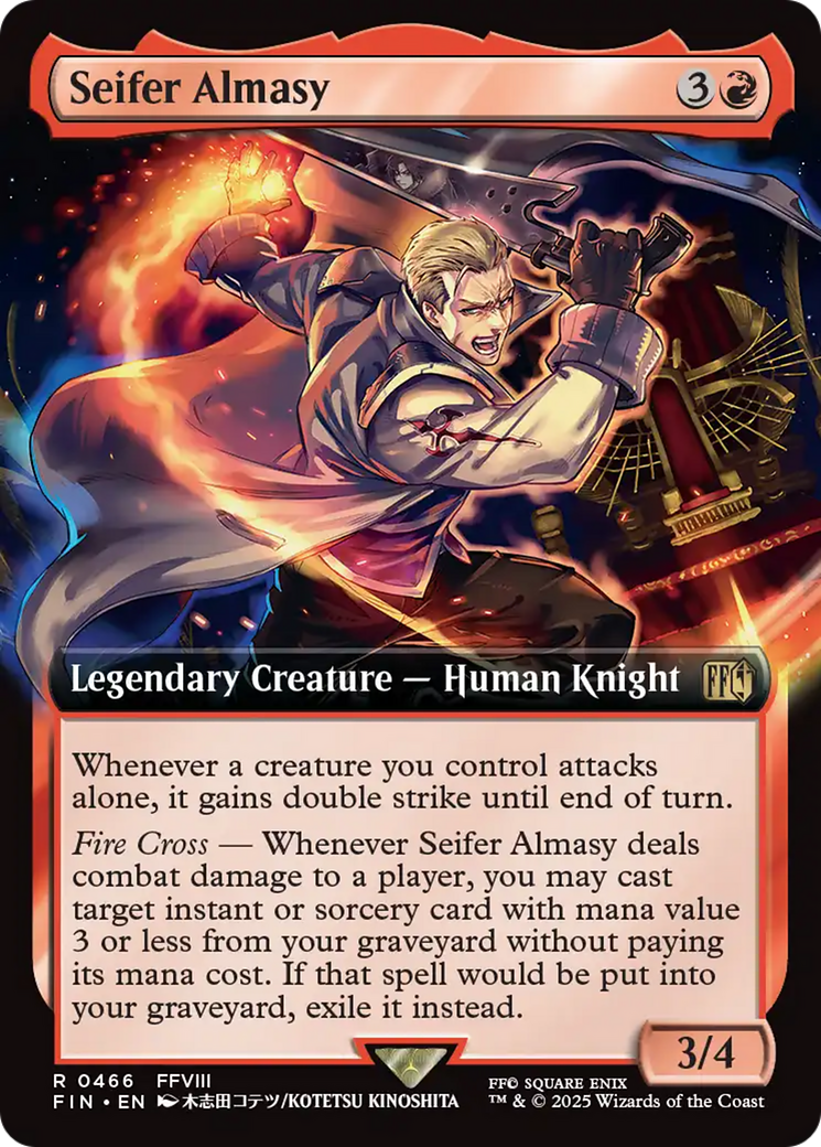 Seifer Almasy (Extended Art) [FINAL FANTASY] | Tabernacle Games