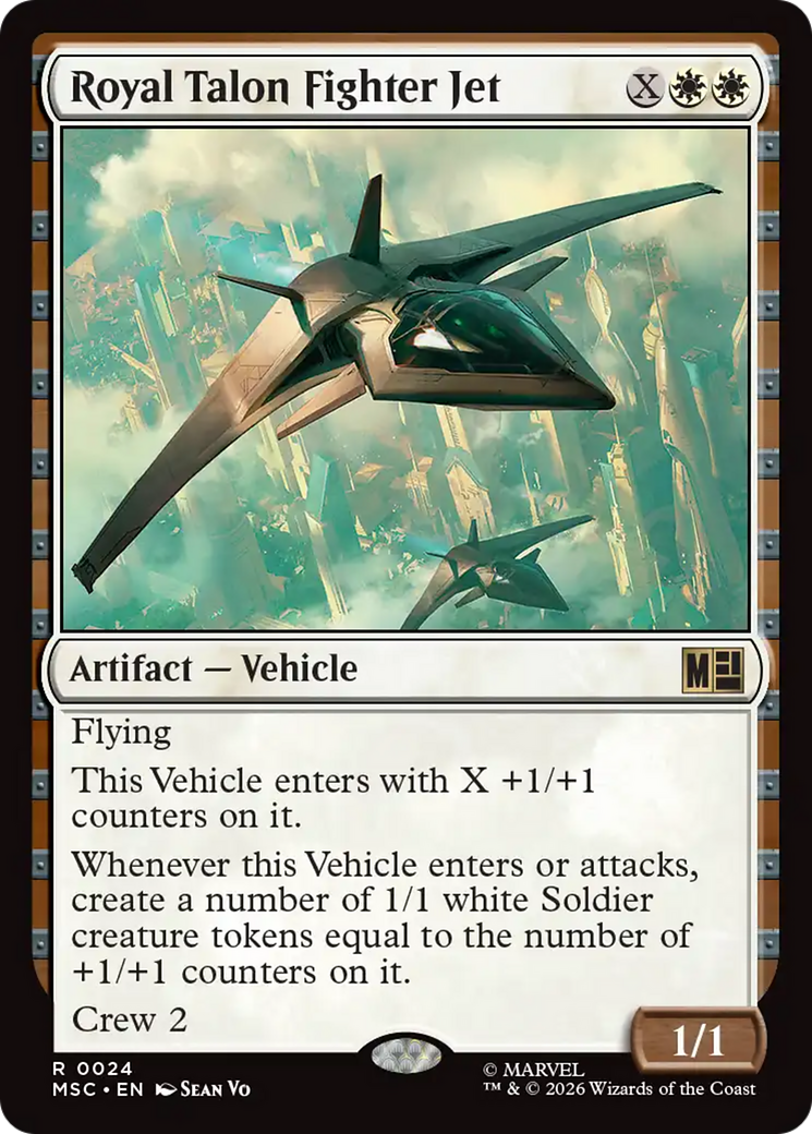 Royal Talon Fighter Jet (Surge Foil) [Marvel Super Heroes Commander] | Tabernacle Games
