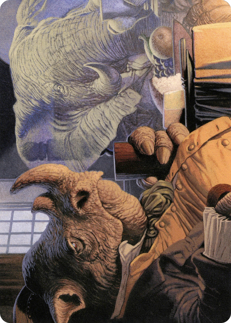Late to Dinner Art Card [Modern Horizons 2 Art Series] | Tabernacle Games
