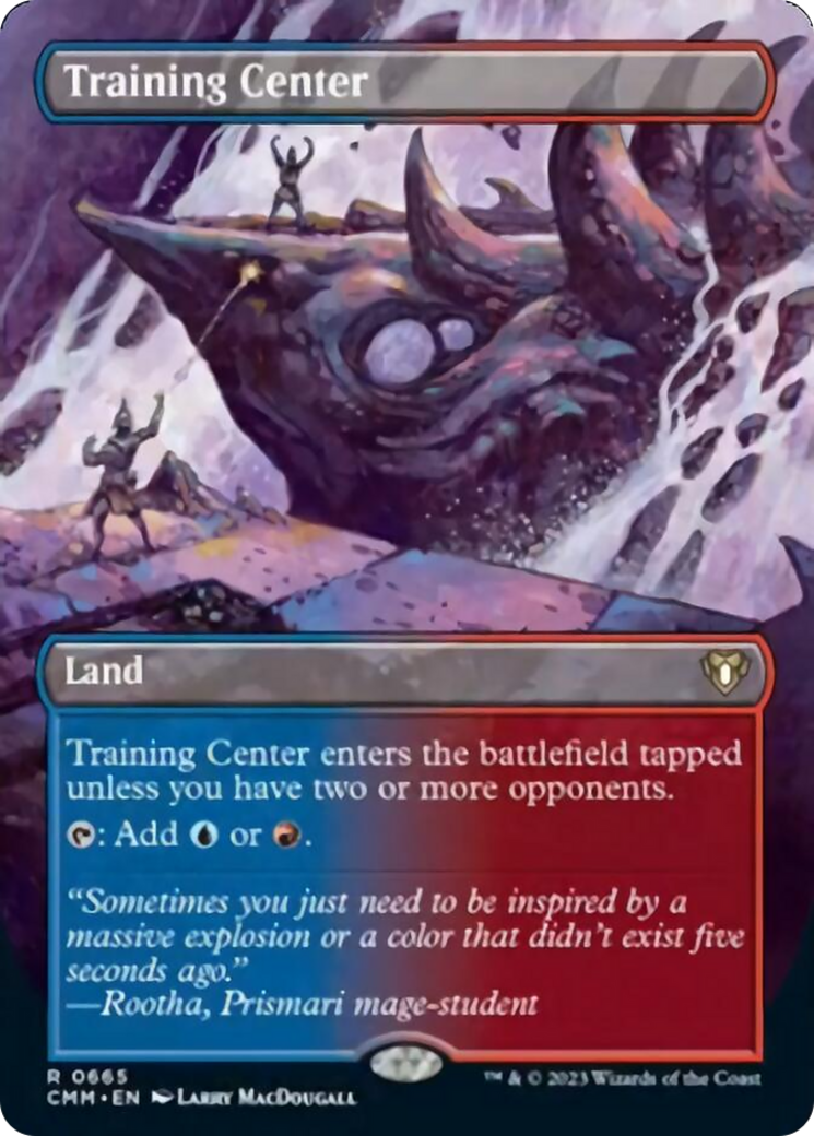 Training Center (Borderless Alternate Art) [Commander Masters] | Tabernacle Games