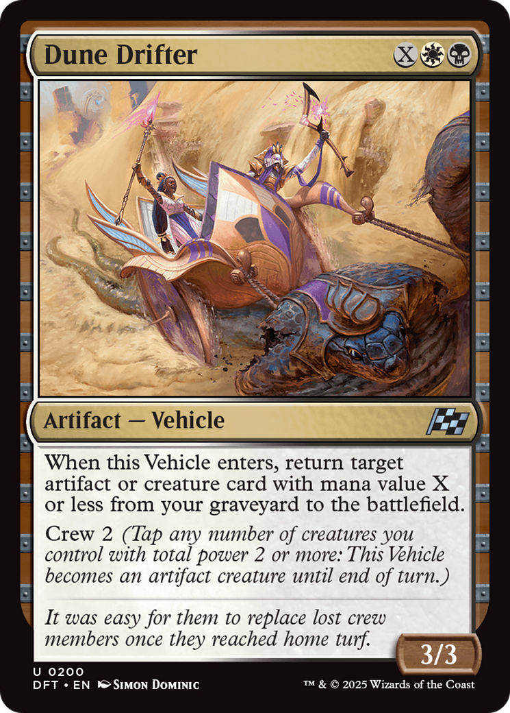 Dune Drifter [Aetherdrift] | Tabernacle Games
