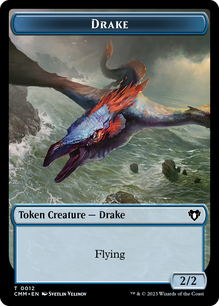 Eldrazi Scion // Drake Double-Sided Token [Commander Masters Tokens] | Tabernacle Games