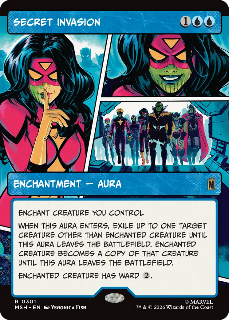 Secret Invasion (Borderless) [Marvel Super Heroes] | Tabernacle Games