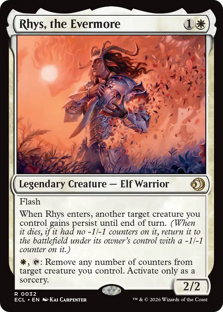 Rhys, the Evermore [Lorwyn Eclipsed] | Tabernacle Games