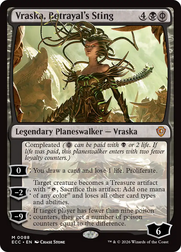 Vraska, Betrayal's Sting [Lorwyn Eclipsed Commander] | Tabernacle Games