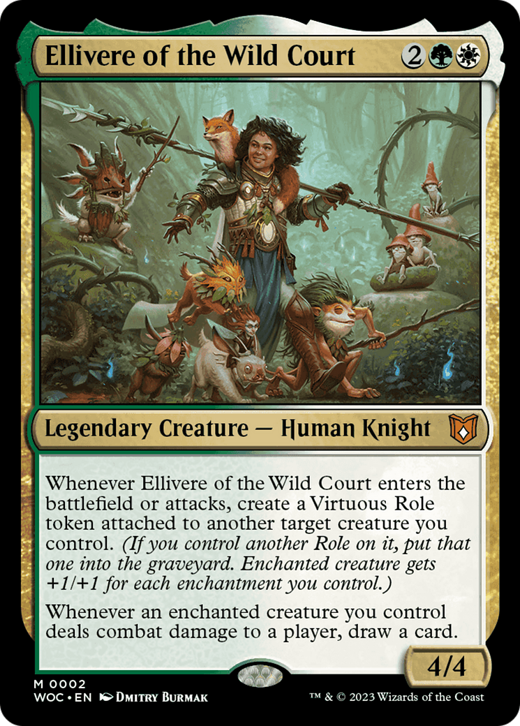Ellivere of the Wild Court [Wilds of Eldraine Commander] | Tabernacle Games