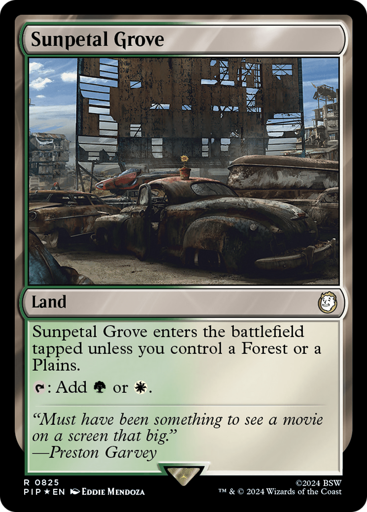 Sunpetal Grove (Surge Foil) [Fallout] | Tabernacle Games