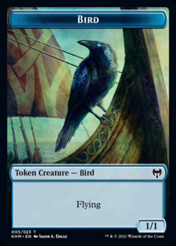 Bird Token [Kaldheim Tokens] | Tabernacle Games