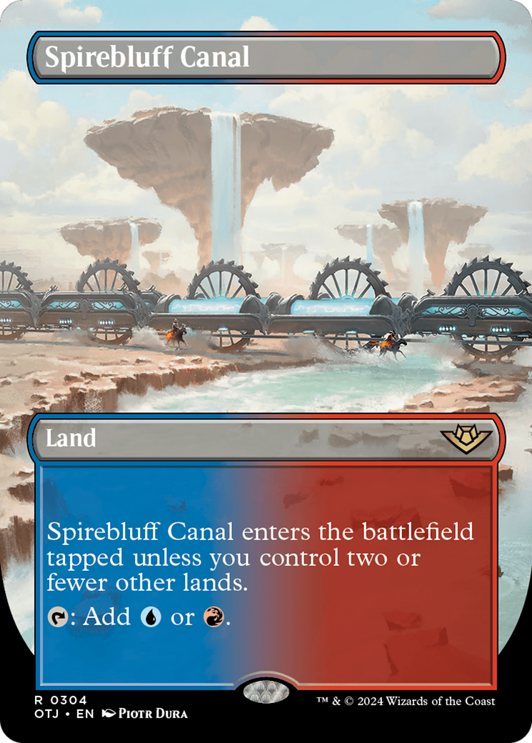 Spirebluff Canal (Borderless) [Outlaws of Thunder Junction] | Tabernacle Games