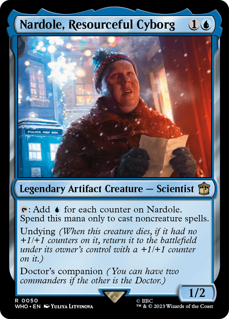 Nardole, Resourceful Cyborg [Doctor Who] | Tabernacle Games