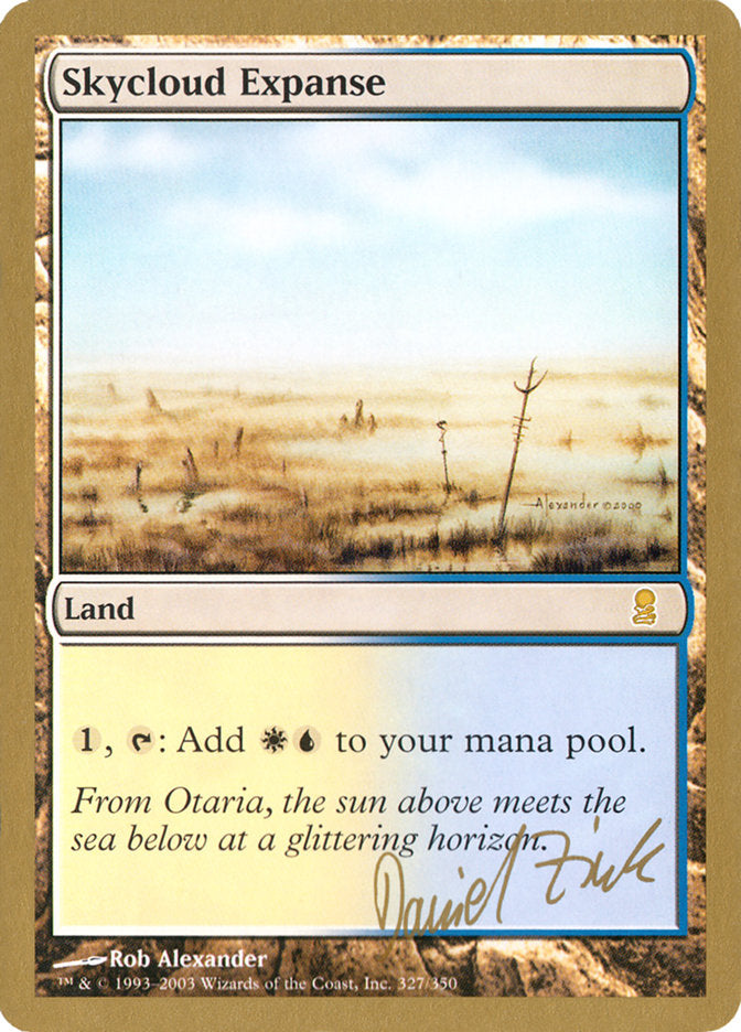 Skycloud Expanse (Daniel Zink) [World Championship Decks 2003] | Tabernacle Games