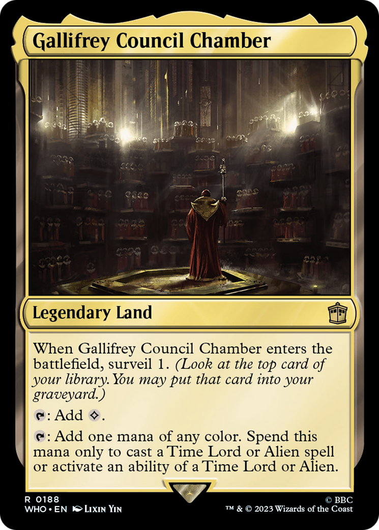 Gallifrey Council Chamber (Extended Art) [Doctor Who] | Tabernacle Games