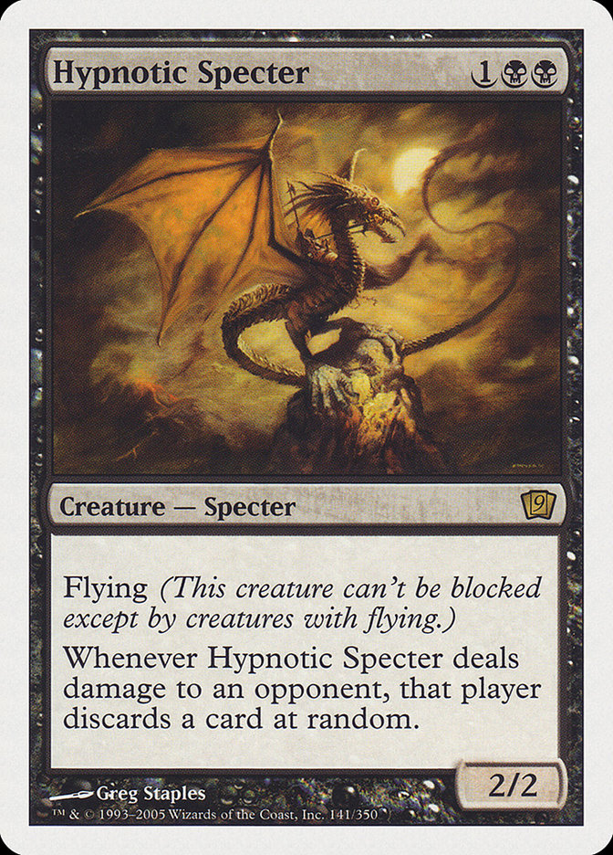 Hypnotic Specter (9th Edition) (Oversized) [Oversize Cards] | Tabernacle Games