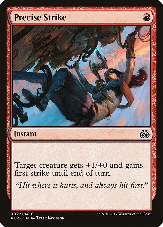 Precise Strike [Aether Revolt] | Tabernacle Games