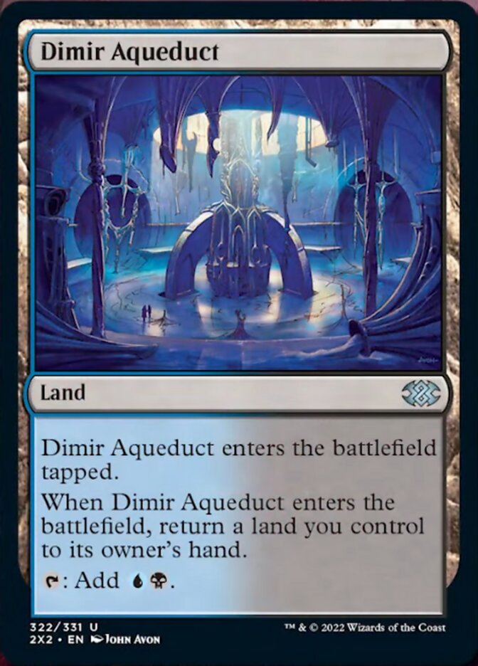 Dimir Aqueduct [Double Masters 2022] | Tabernacle Games