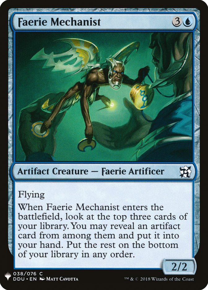 Faerie Mechanist [Mystery Booster] | Tabernacle Games