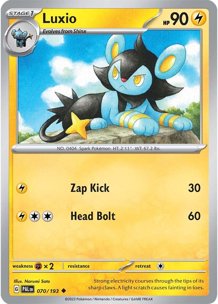 Luxio (070/193) [Scarlet & Violet: Paldea Evolved] | Tabernacle Games