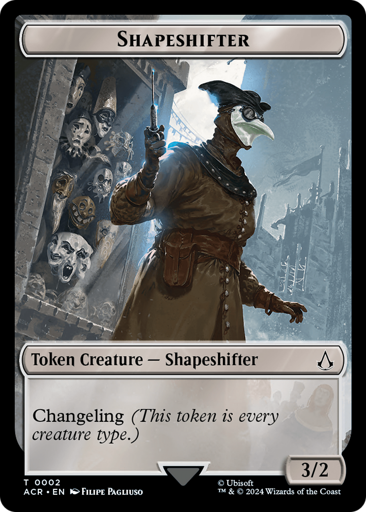 Shapeshifter Token [Assassin's Creed Tokens] | Tabernacle Games