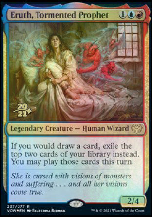 Eruth, Tormented Prophet [Innistrad: Crimson Vow Prerelease Promos] | Tabernacle Games