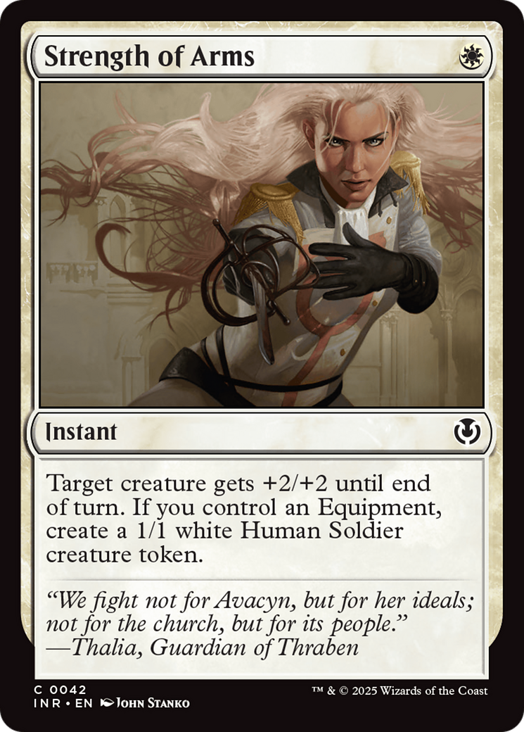 Strength of Arms [Innistrad Remastered] | Tabernacle Games